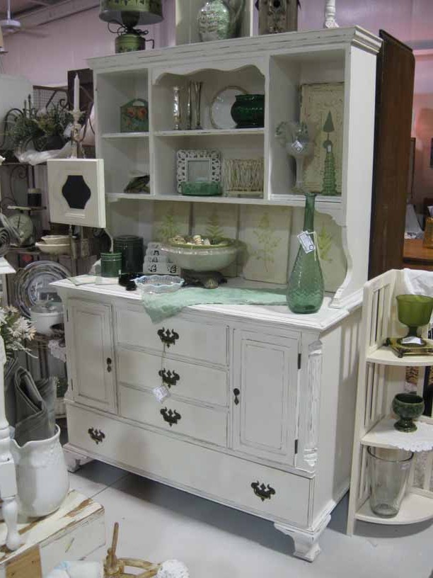 First A Dream White Hutch Makeover