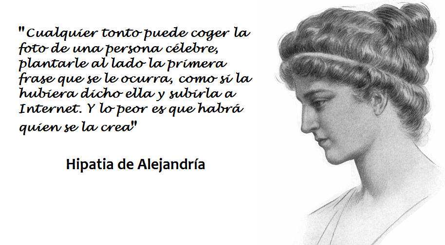 Falsas Citas Del Futuro Hipatia De Alejandria