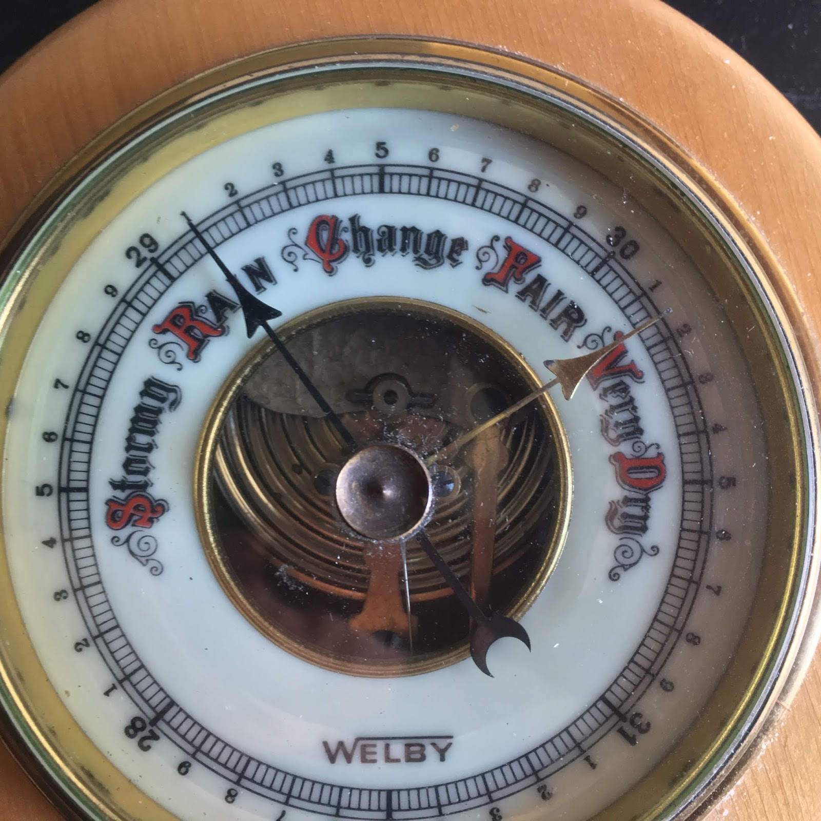 My Barometer Continues to Show Falling Pressure