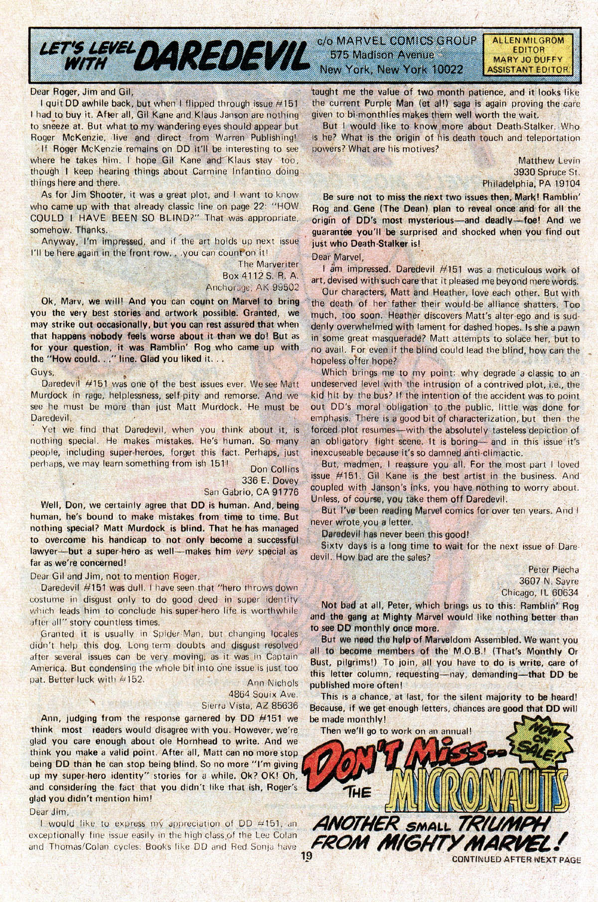 Read online Daredevil (1964) comic -  Issue #157 - 21