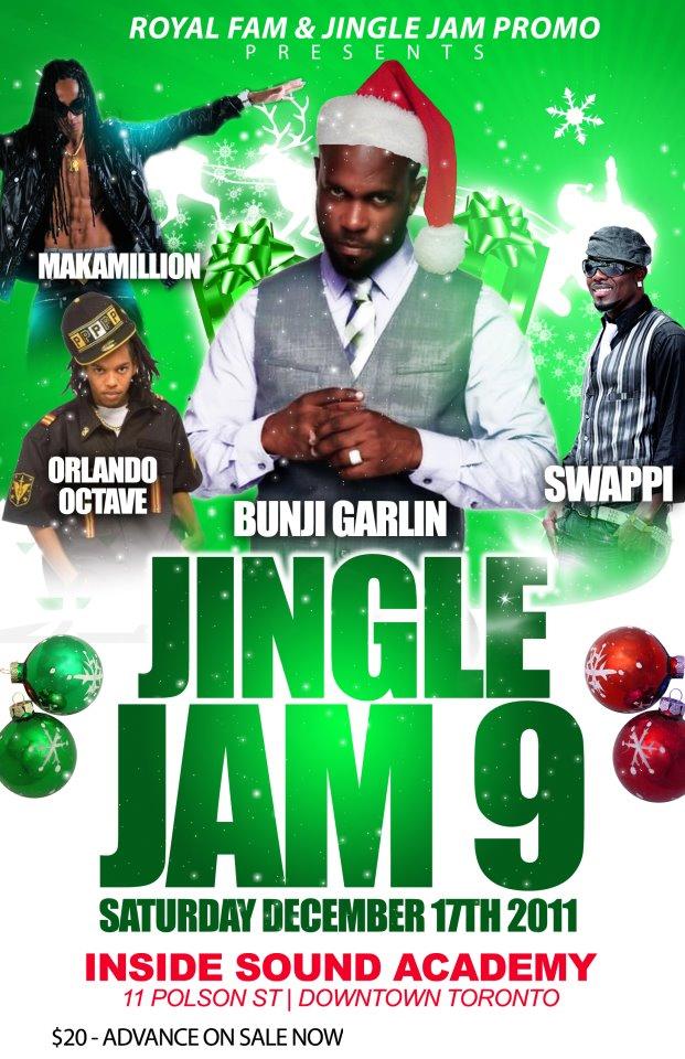 C.A. Confidential Jingle Jam 9 w/Bunji Garlin & Others Sound Academy