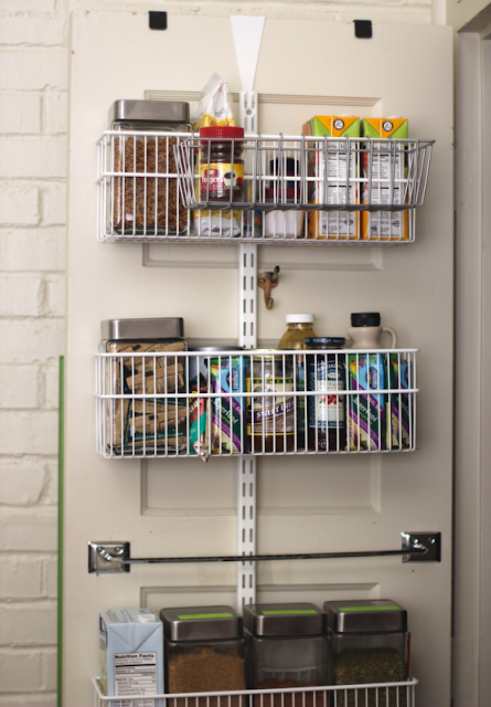 College Dorm Space Savers: Over-the-Door Shelving for the Pantry