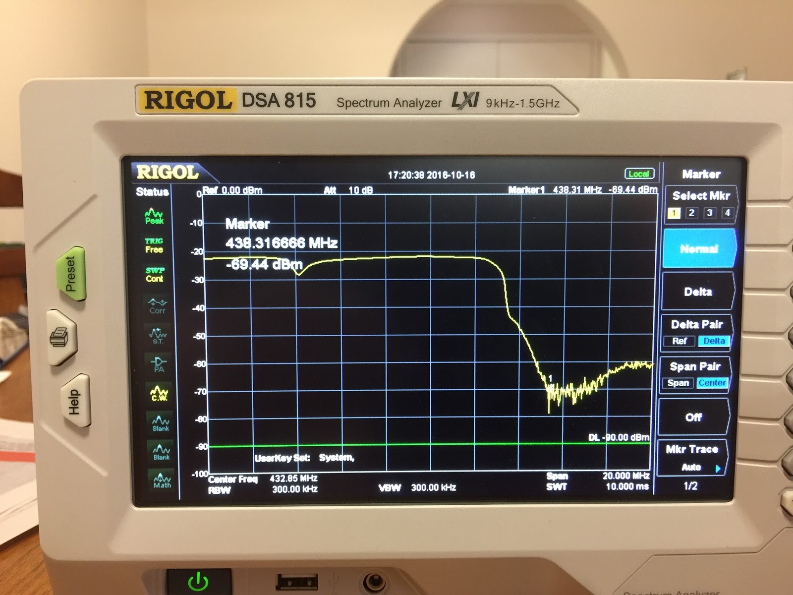 Using notch filters for Rx and TX and extending the range of a notch