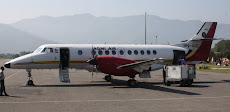 Vliegtuig van Pokhara naar Kathmandu
