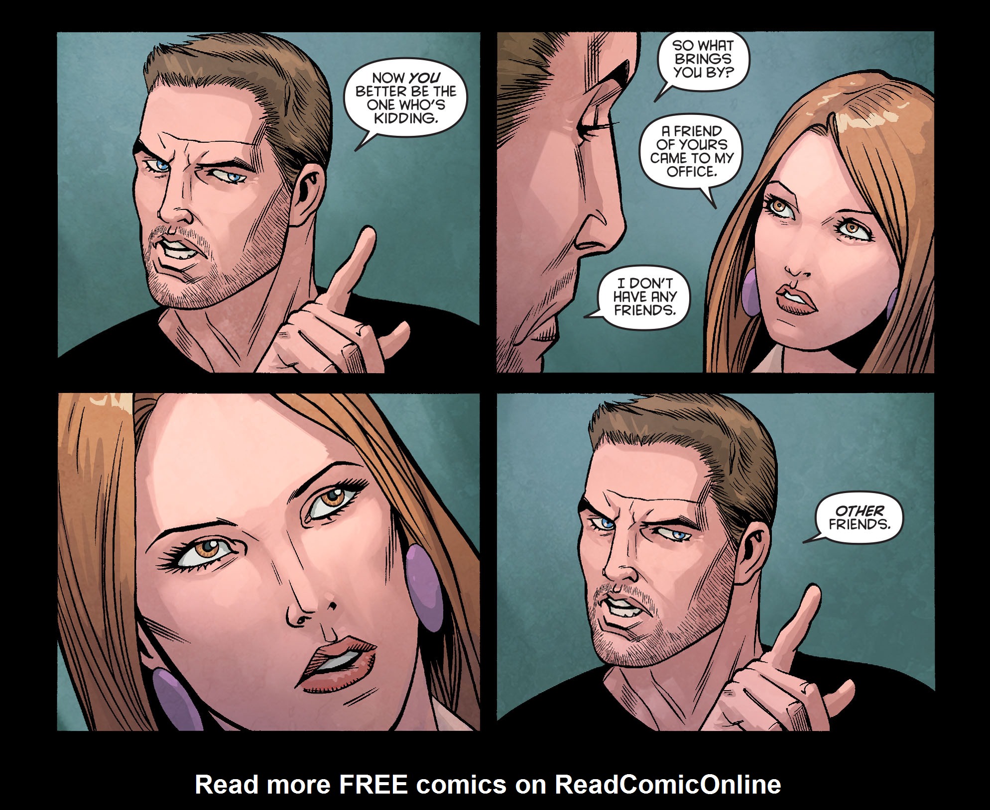Read online Arrow: Season 2.5 [I] comic -  Issue #20 - 16