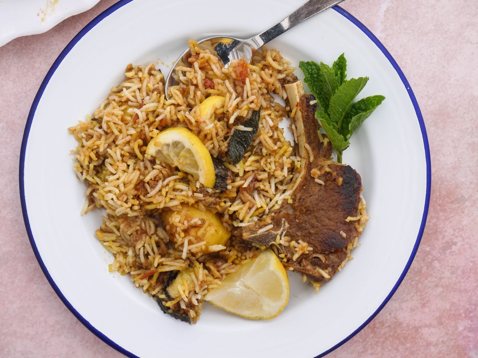 This Muslim Girl Bakes Sindhi Lamb Chop Biryani.