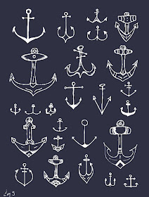 The Modernette.: anchors away!