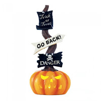 Spooky Halloween Lighted Pumpkin Sign - Giftspiration