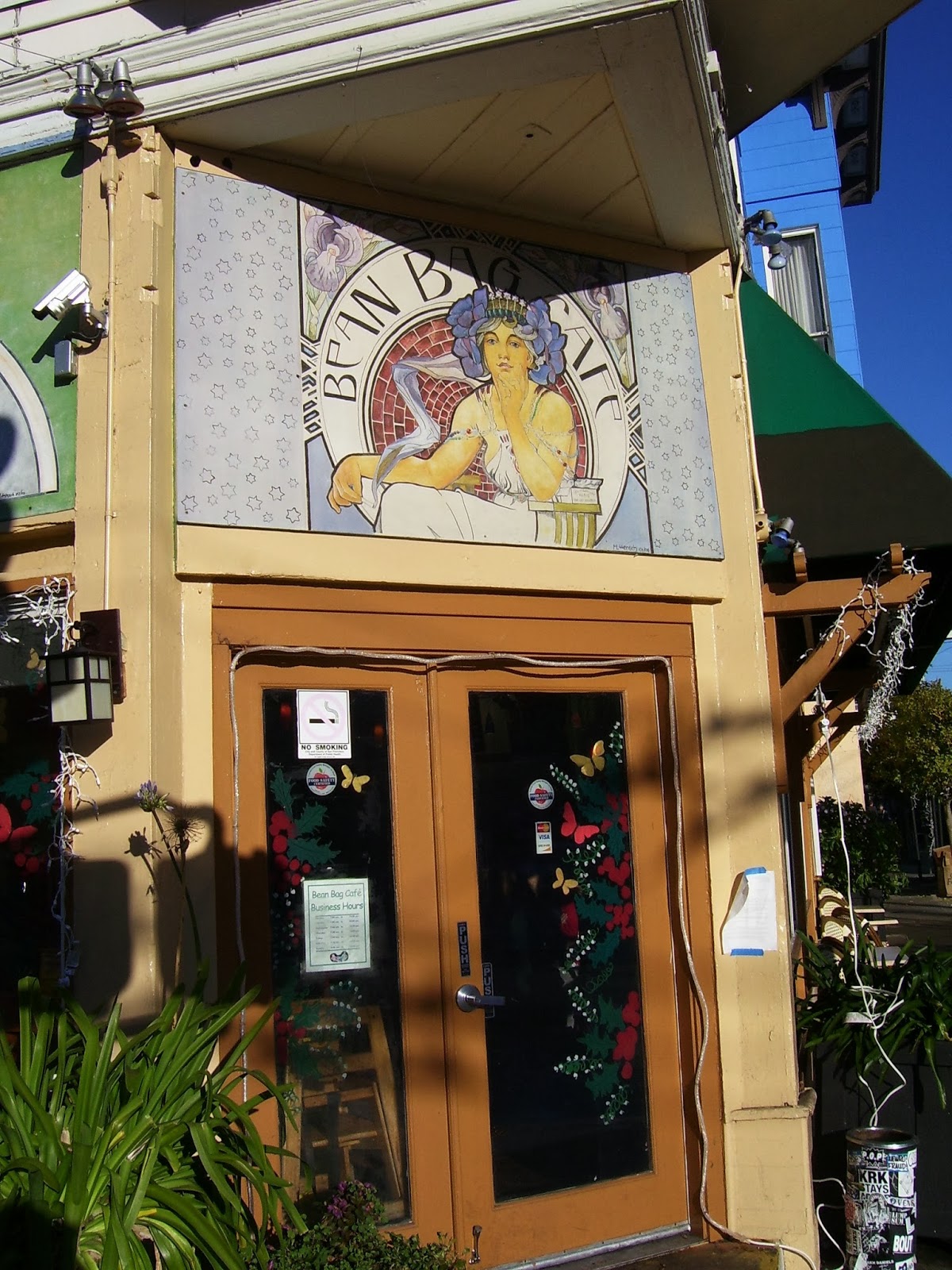 Breakfast at Epiphany's Bean Bag Café