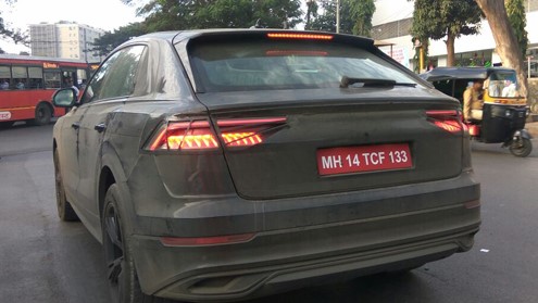 First Q8 in india