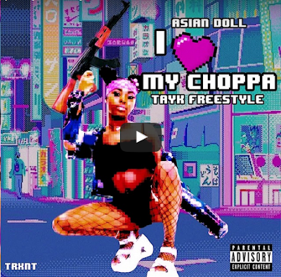 Asian Doll - "I Love My Choppa" Tay-k Freestyle | @AsianDaDoll / www.hiphopondeck.com