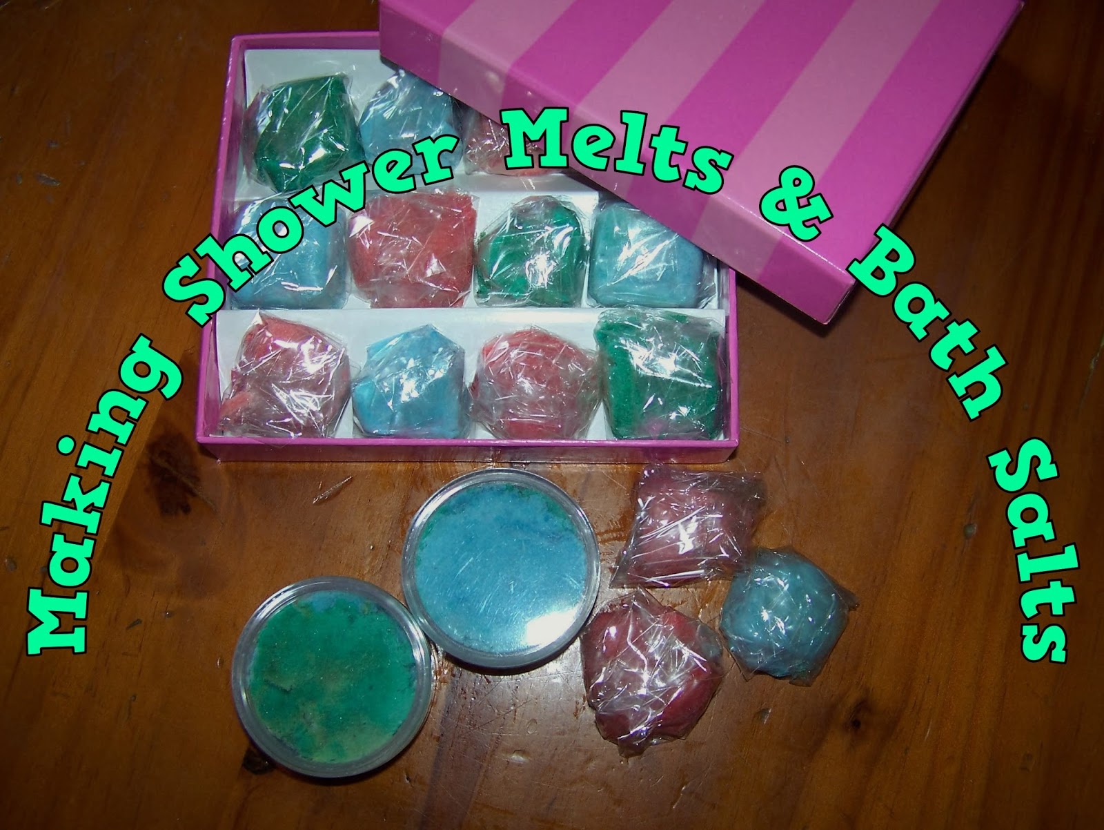A Pretty Talent Blog Making Shower Melts & Bath Salts