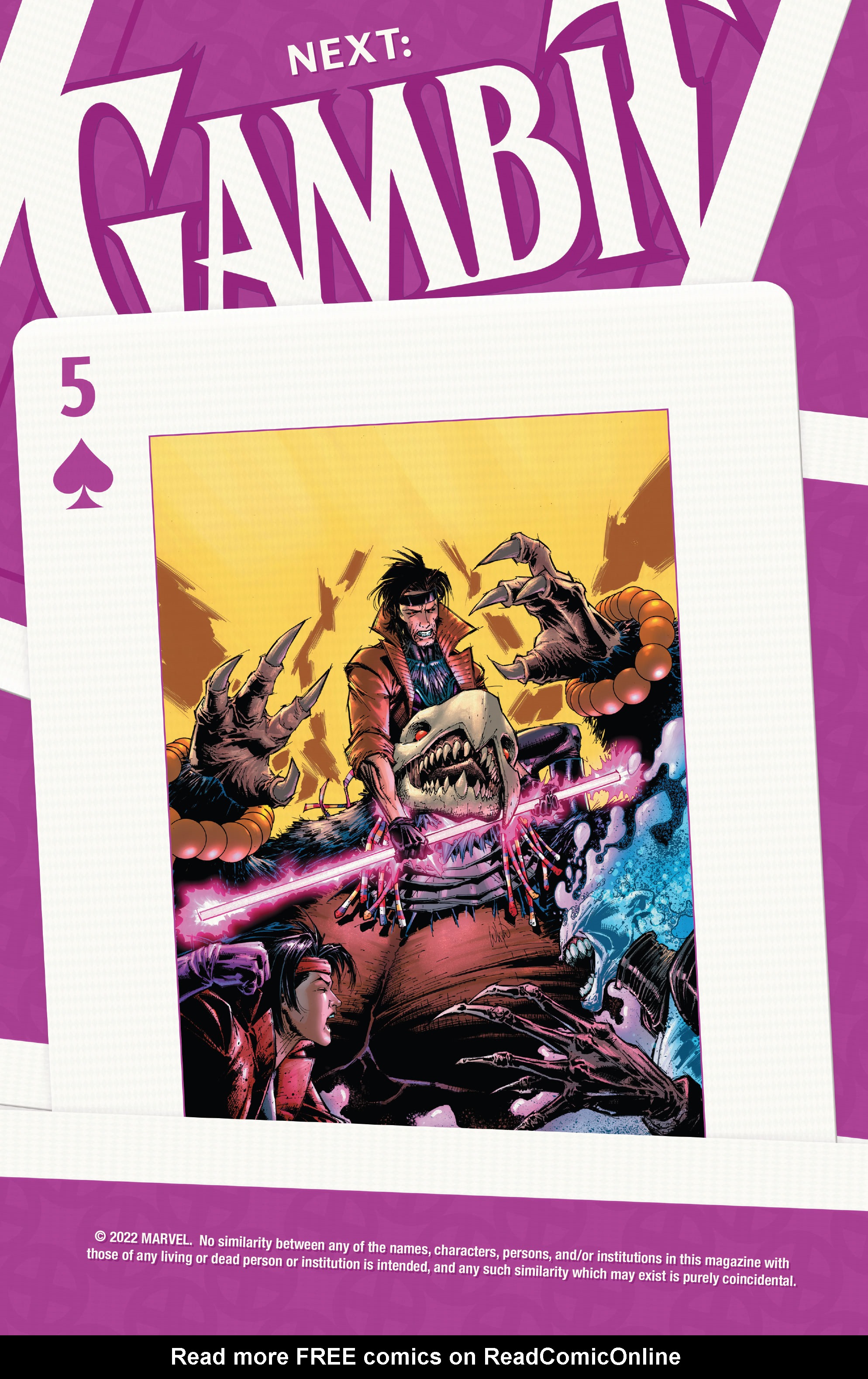 Read online Gambit (2022) comic -  Issue #4 - 21