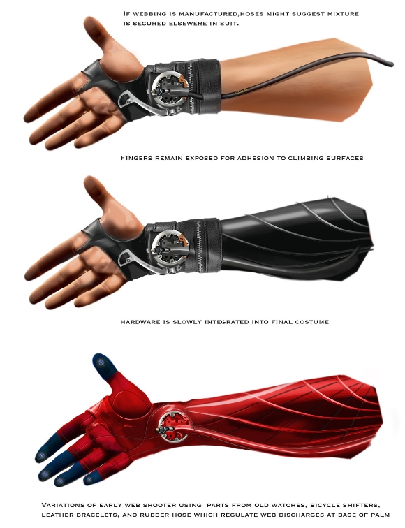 Exclusive The Amazing Spider Man Web Shooters Designed From Actual.