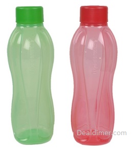 Tupperware 500ml Plastic Water Bottles 2pcs