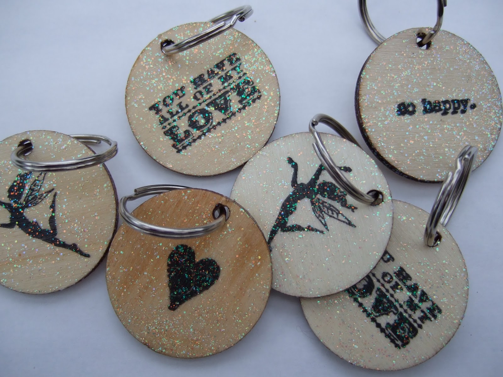 Linden Grove Quick and Easy Wooden Key Fobs