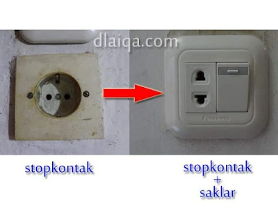 Stop Kontak + Saklar Modifikasi