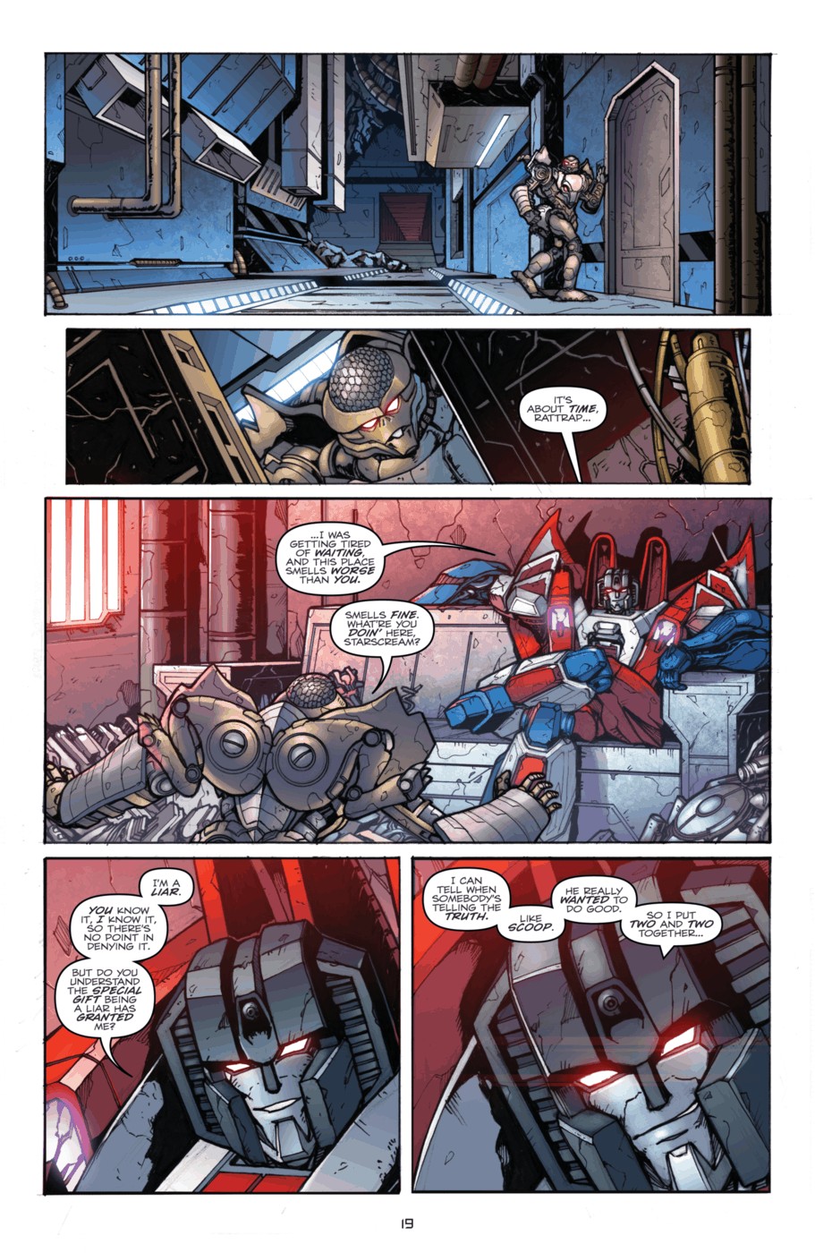 Read online Transformers: Robots In Disguise (2012) comic -  Issue #20 - 22