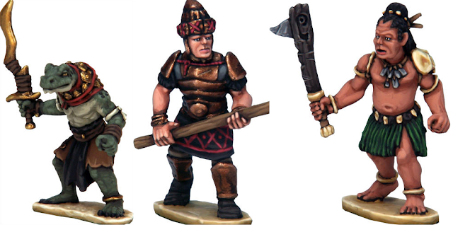  Frostgrave Ghost Archipelago Tribals : Toys & Games