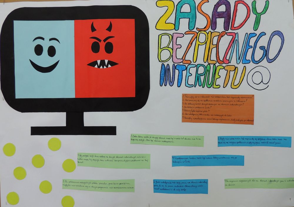 Bezpiecznie w Internecie Plakaty 2016