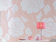 Bisazza MosaicsWinter Flowers in Pink