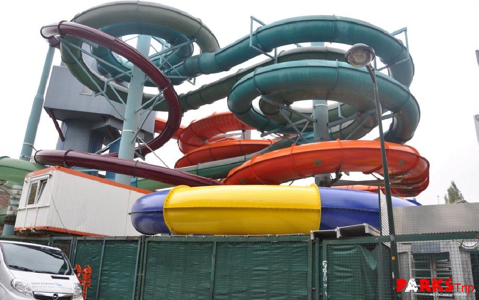 Nouveaux toboggans pour Océade PARKS Trip