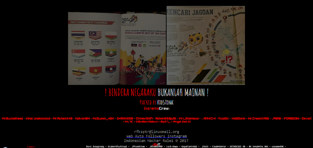 Retas Laman GoMalaysia.my Hacker Indonesia: Bendera Negaraku Bukan Mainan