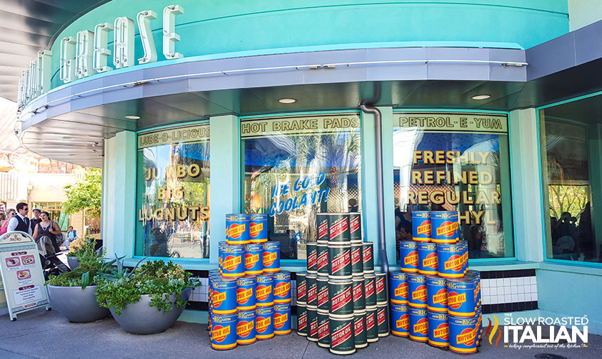 California Adventure Restaurants Cars Land Disneyland
