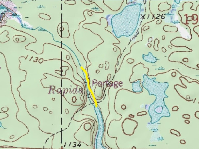 Day Hiking Trails Canoe trip, portage explore VNP peninsula