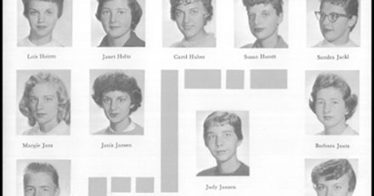 1959 Granville ( Brown Deer ) High School FALCON '59 Yearbook