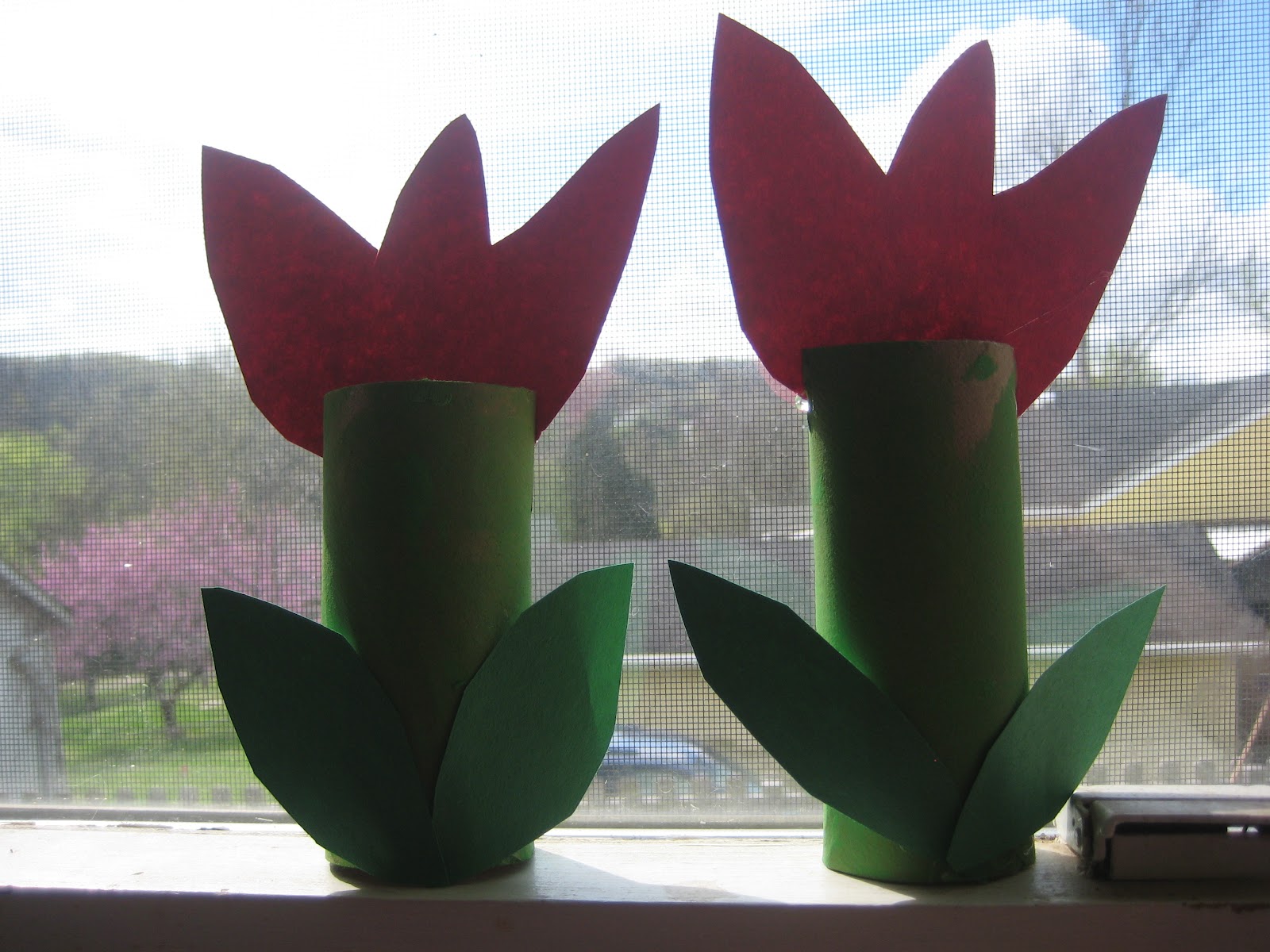 Busy Kids Toilet Paper Roll Tulips