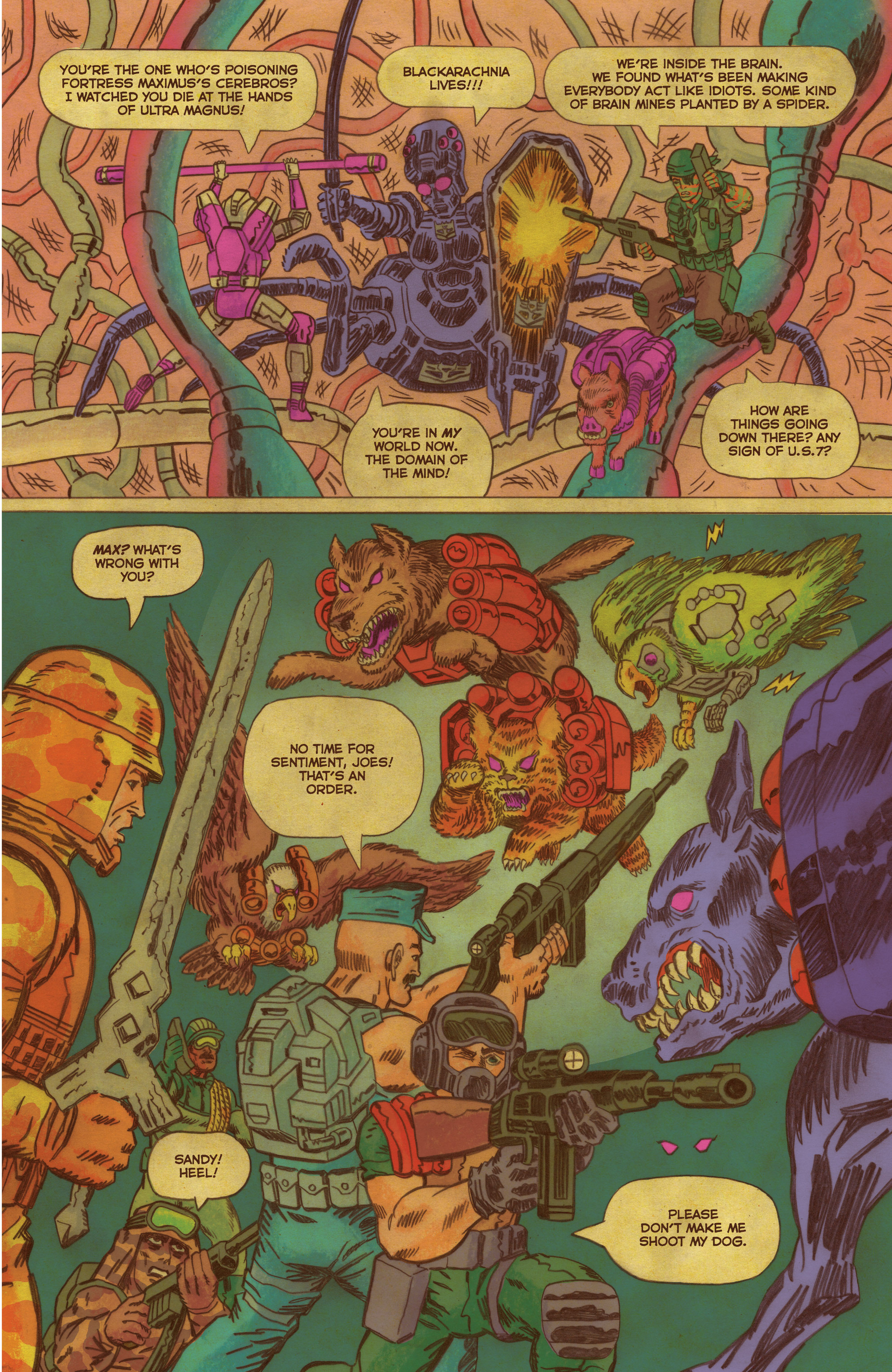 Read online The Transformers vs. G.I. Joe comic -  Issue #5 - 10