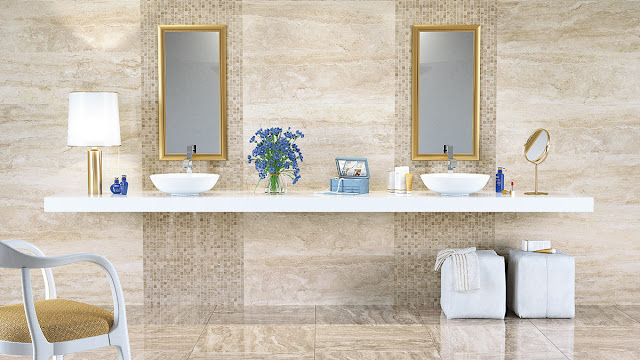 Tile design ideas with Natura - Refinement and elegance of natural marble
