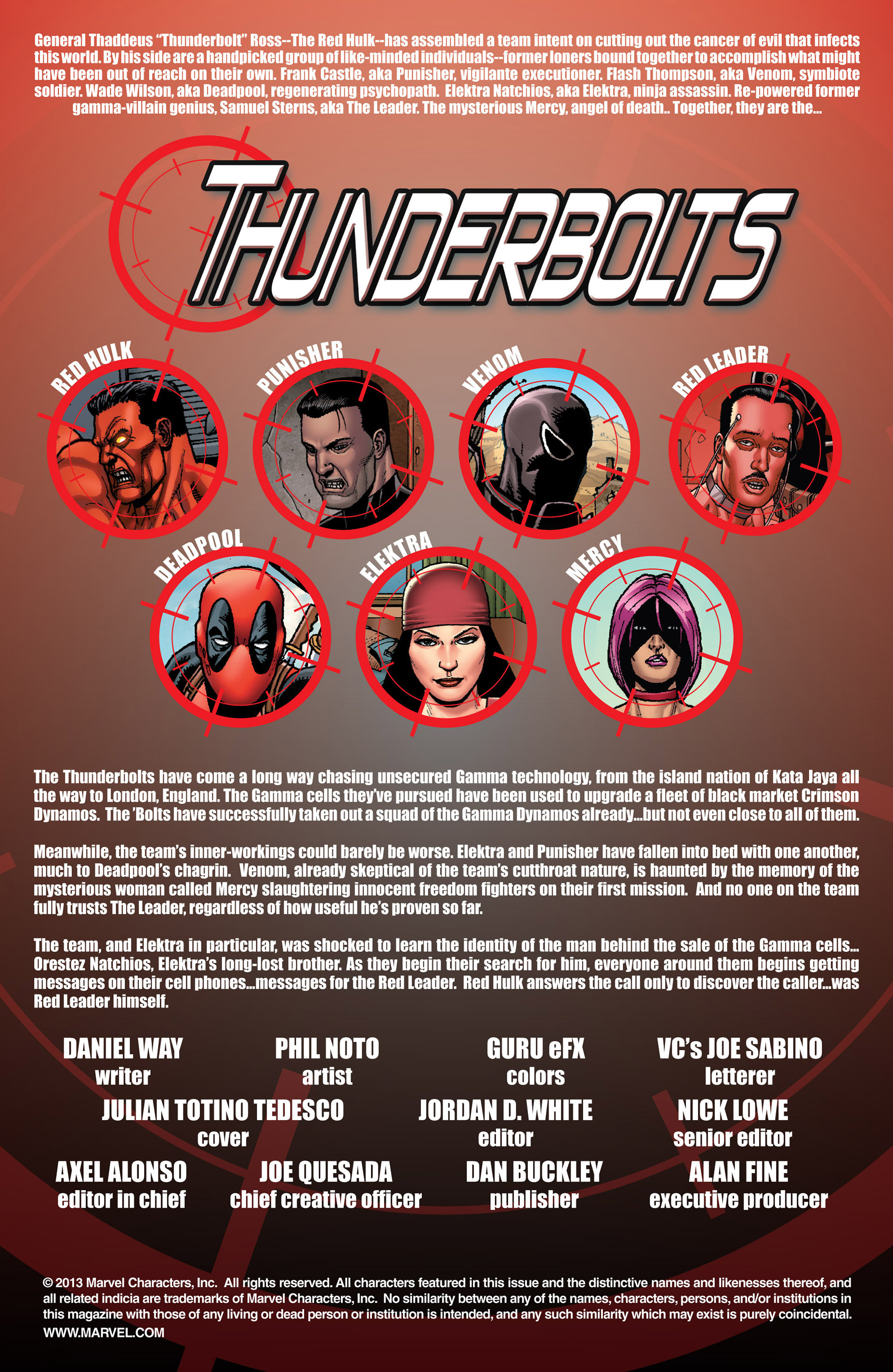 Read online Thunderbolts (2013) comic -  Issue #11 - 2