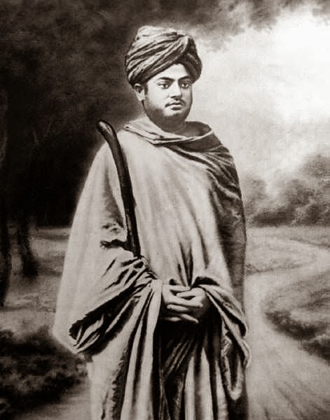 Swami Vivekananda, as a Wanderink monk