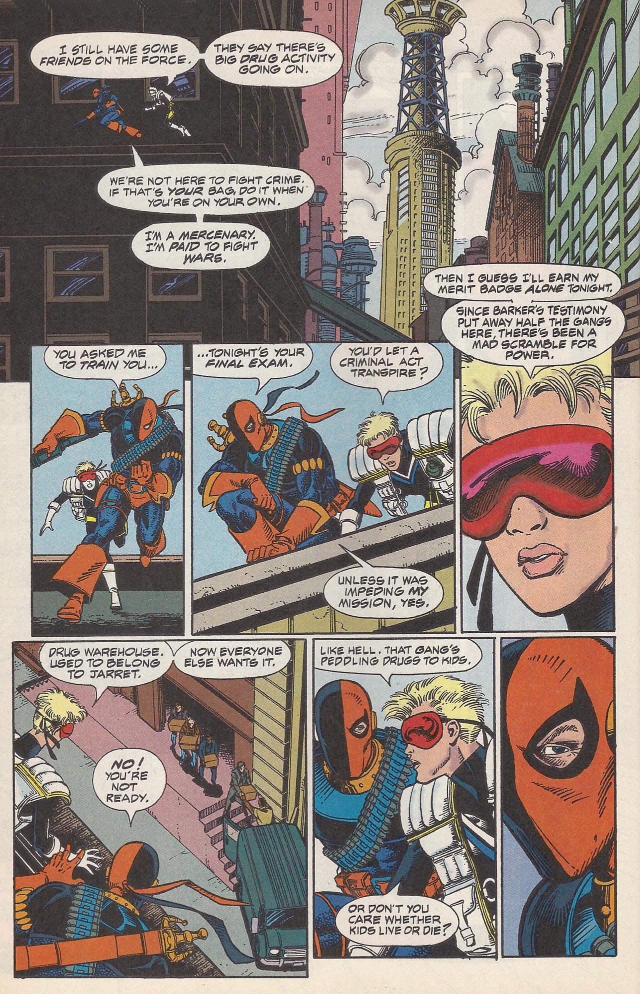 Read online Deathstroke (1991) comic -  Issue #10 - 18