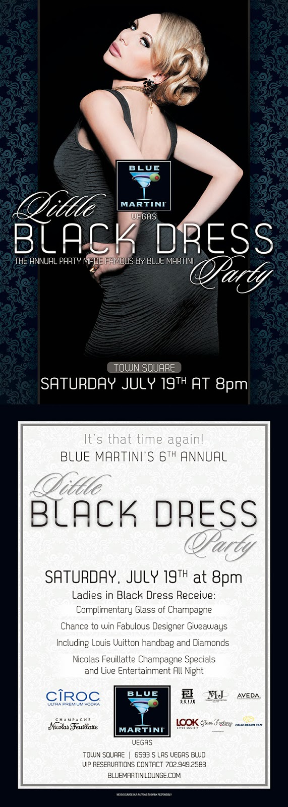 I Love Las Vegas Magazine...BLOG: Little Black Dress Party At Blue ...