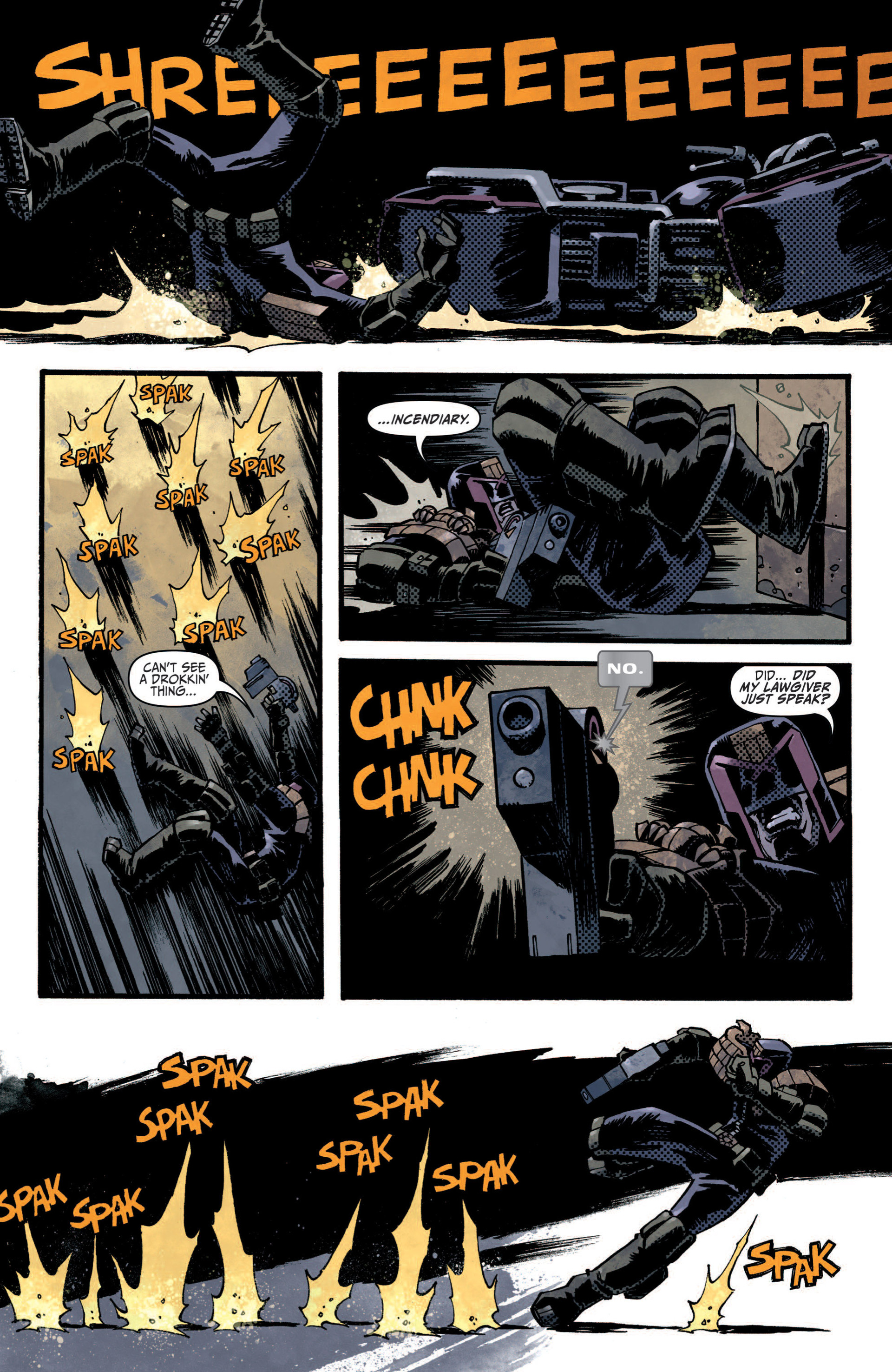 Read online Judge Dredd (2012) comic -  Issue #5 - 12