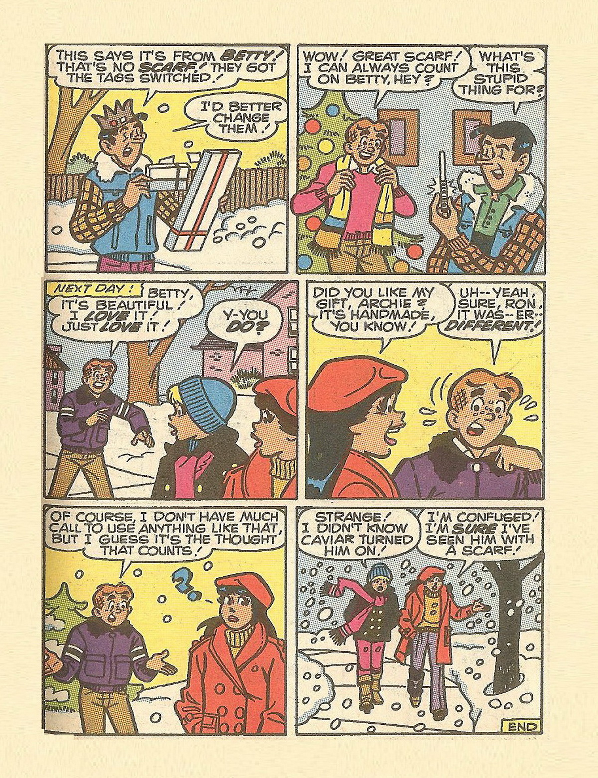Read online Betty and Veronica Digest Magazine comic -  Issue #23 - 205