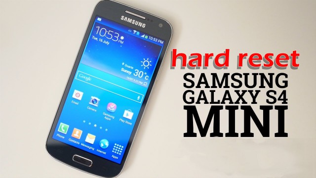 Hard Reset Samsung Galaxy S4 mini Duos GT-i9192, i9192L, Como Formatar, Desbloquear, Restaurar