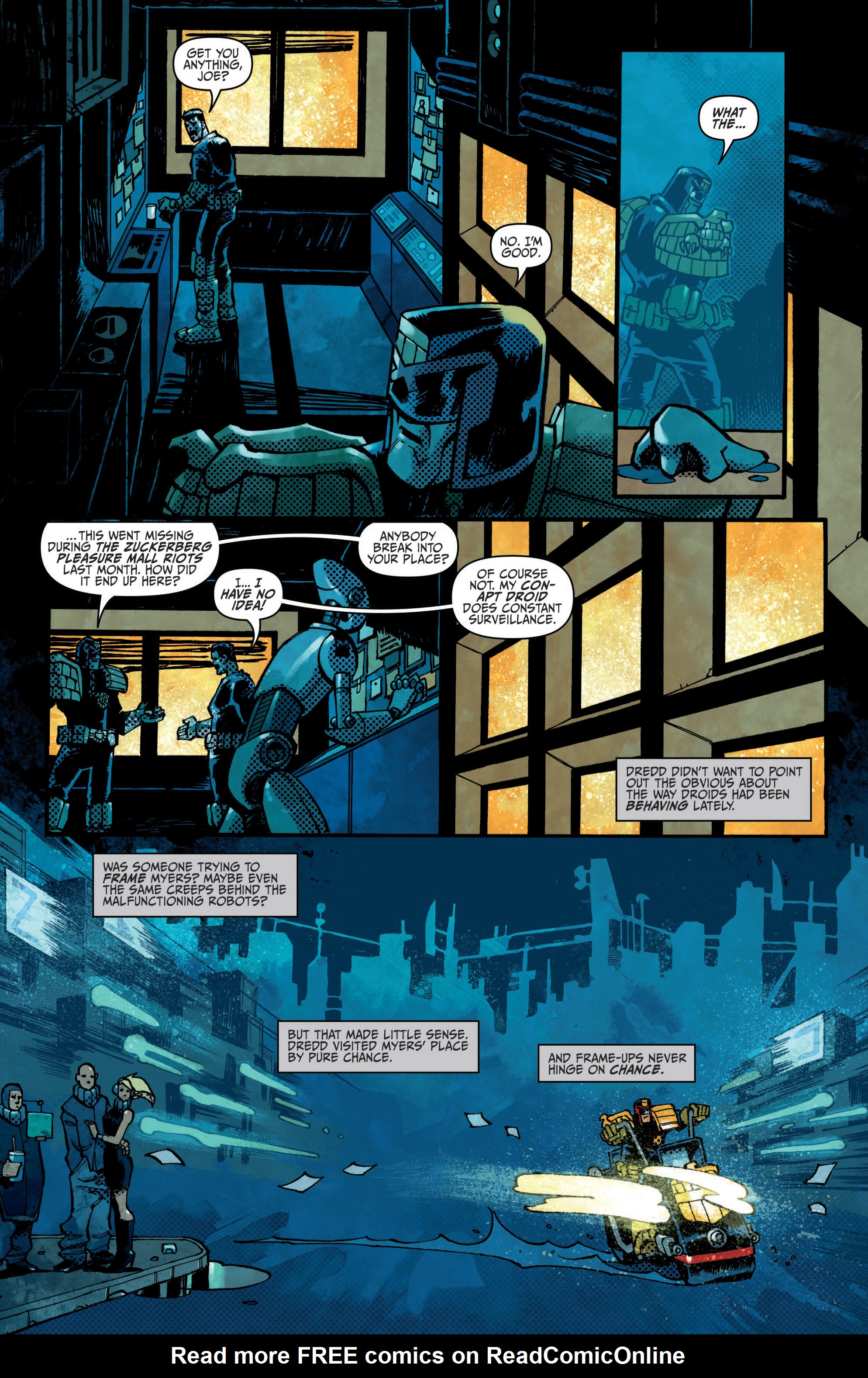 Read online Judge Dredd (2012) comic -  Issue # _TPB 1 - 34