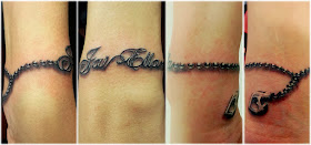 Bracelet Tattoos With Names Hayley 39 s bracelet with