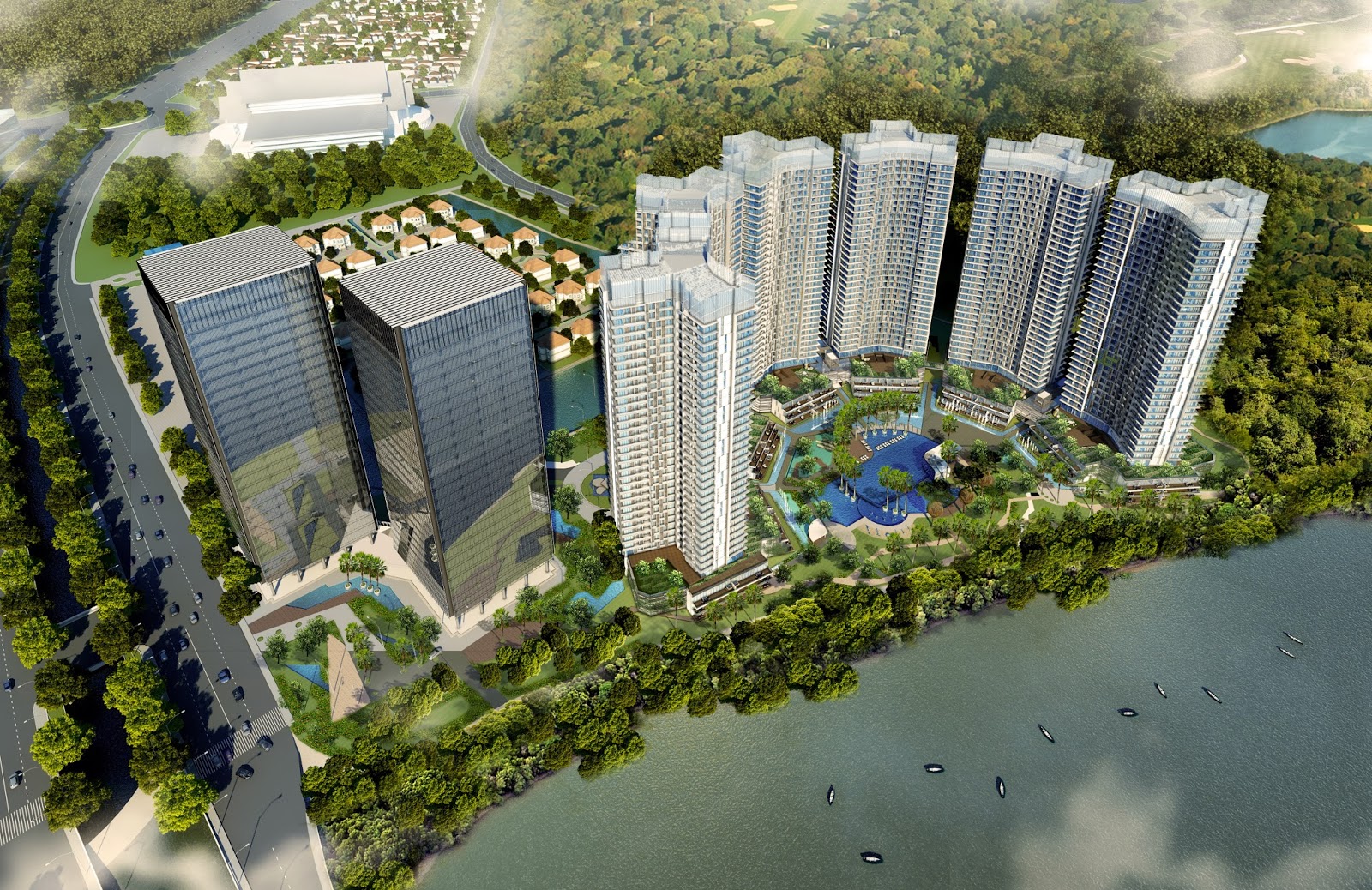 GOLD COAST APARTMENT & OFFICE TOWER at Pantai Indah Kapuk