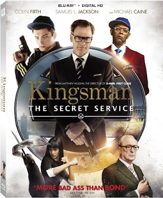 Kingsman The Secret Service Blu-Ray Cover