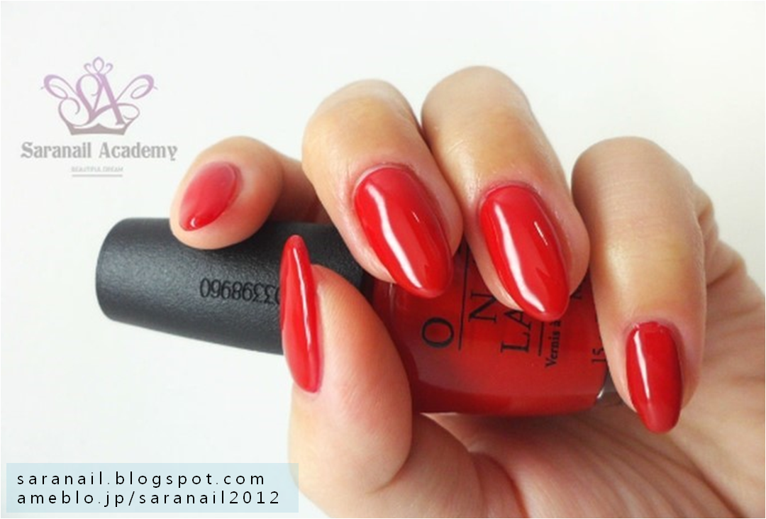 1. OPI Nail Lacquer in "Big Apple Red" - wide 2