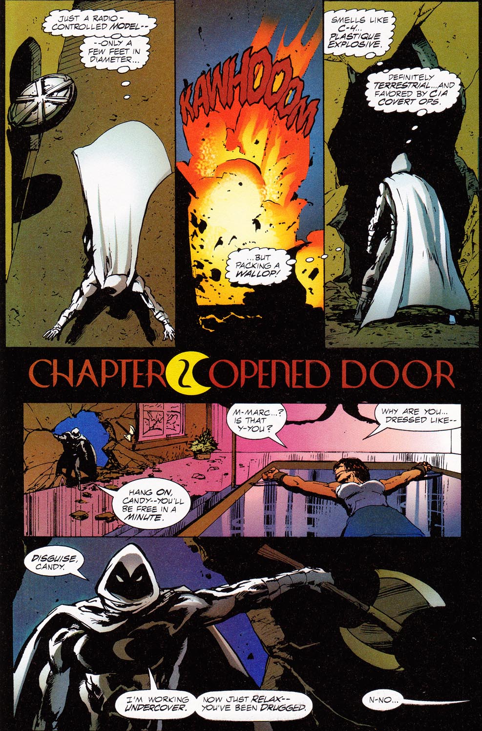 Read online Moon Knight: High Strangers comic -  Issue #4 - 3