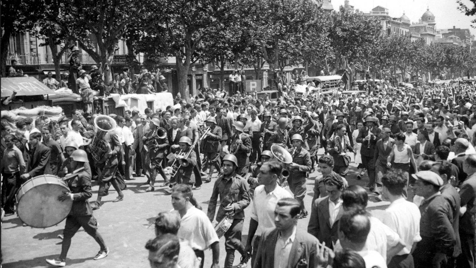 Guerra Civil y Revolucion Social Fotos Guerra Civil Cataluña