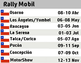 Calendario Rally Mobil 2011