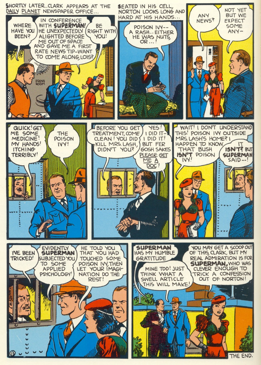 Read online Superman (1939) comic -  Issue #7 - 16