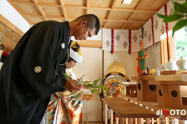 三重県熊野市の産田神社での挙式撮影